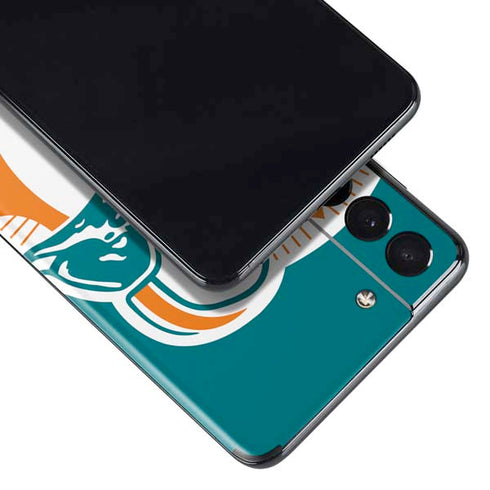 NFL Miami Dolphins Retro Logo Galaxy S21 Plus 5G Skin